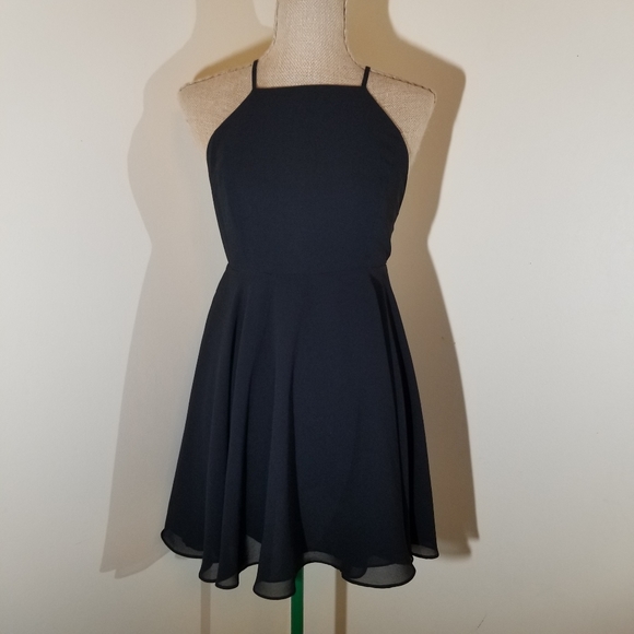 Anthropologie Dresses & Skirts - 🌻3/$20Silence+Noise black criss cross strap dress